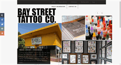 Desktop Screenshot of baystreettattoo.com
